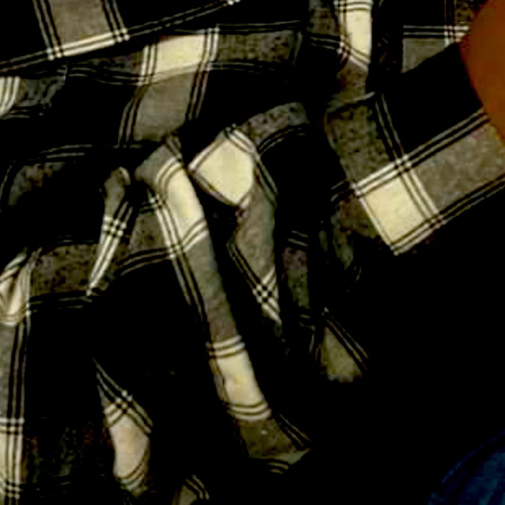 Plaid sweater